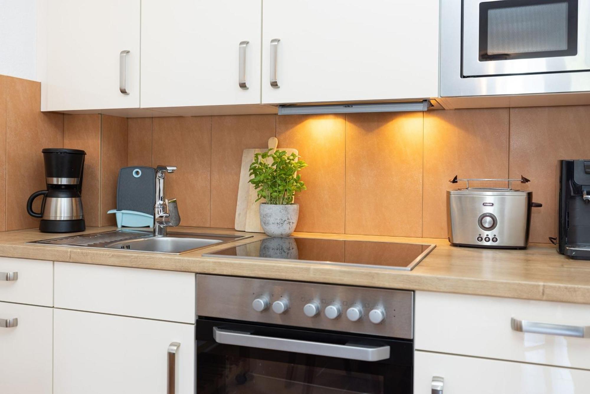Seepark Wohnung 23 샬베우츠 외부 사진
